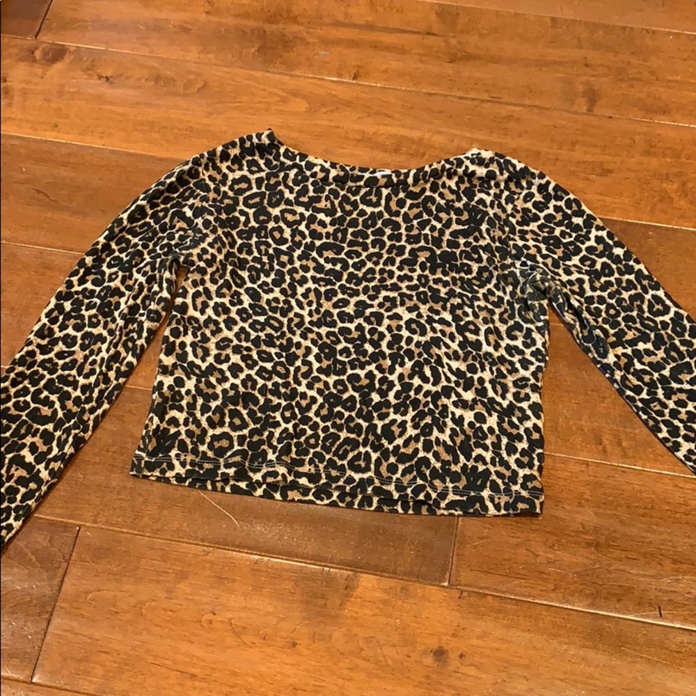 ZARA CHEETAH PRINT LONG SLEEVE